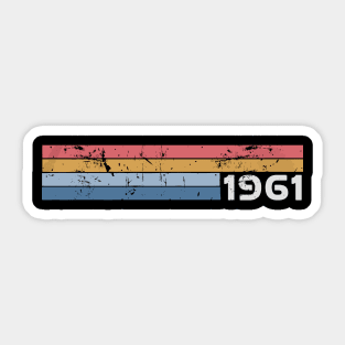 Retro 1961 Sticker